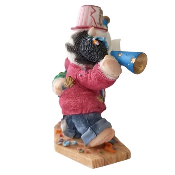 Marys Moo Moos Hoofy Moo Year 540951 Cow Figurine Millennium Enesco Vintage - Picture 6 of 13